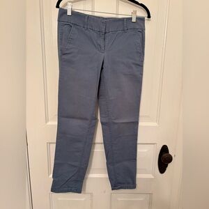 Loft Monroe slim ankle chino blue size 2